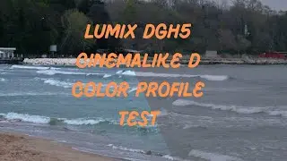 Panasonic Gh5's CineLike D Color Profile Basic ColorGrade Test