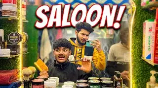 Mera Galat Baal Kaat Diya? 😲 Saloon Vlog! 😂 