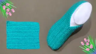 crochet socks for women  || easy crochet slippers
