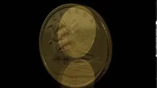 1 oz. Pure Gold Coin &ndash; Tall Ships Legacy: The Amazon
