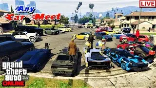 GTA 5 STREET TAKEOVER INSANE LATE NIGHT CAR MEET!! RNG AND PARKOUR