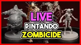 🔴 Pintando Zombicide Segunda Edição - LIVE: Veja a transformação dessas miniaturas em tempo real!