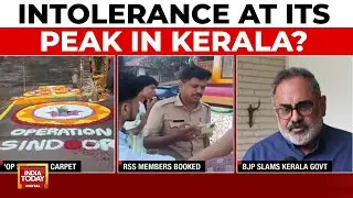 Kollam Temple Row: RSS, BJP Workers Booked Over 'Operation Sindoor' Floral Carpet