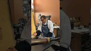 Printing a woodcut of a straw hat for Straw Hat Day (May 15)