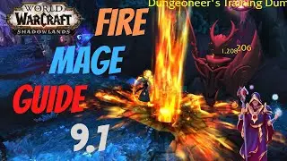 Fire Mage Guide for Patch 9.1 - Updated Guide - Conduits/Stats/Domination Sockets/Trinkets