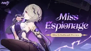 Honkai Impact 3rd - Trial Character: Rita Rosewisse [Miss Espionage]