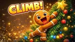 🎄 Christmas Tree Climbing Race!🎵 Fast & Fun Holiday Song for Kids