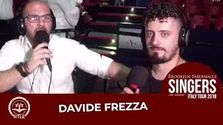 Intervista al maestro Davide Frezza al concerto dei Brooklyn Tabernacle Singers
