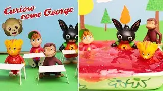 Curioso come George 🐵 Dalla Scuola alla Piscina di Slime! [Le Storie di George 🐵 Episodio 8]