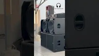 HD 14001 Amplifier Pushing Every Bass to the Limits! ⚡🔊     #proaudio #bass