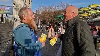 Beautiful discussion between English man and Muslim Revert | Yusuf | Speakers Corner