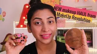 FIRST IMPRESSIONS | MAKEUP HAUL from Makeup Revolution | Try On, Swatches & Review