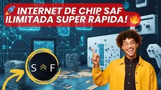 ⚡ INTERNET SAF ILIMITADA 📶 CHIP SUPER R&Aacute;PIDO QUE SURPREENDE!