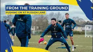 Pushing On At Plough Lane 🏟️ | From The Training Ground 🟡🔵