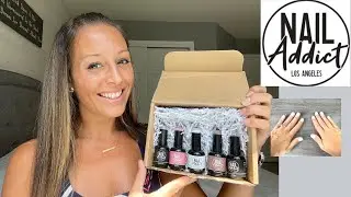 Nail Addict LA Gel Nail Polish Unboxing & Review! | DIY Gel Nail Tutorial | Discount Code!