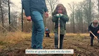 Nous avons plant&eacute; nos arbres pour la 2&egrave;me fois ! I Infino