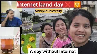 A day in Manipur University No internet 🛜 ❌#manipuruniversity #manipur#hostellife #trending
