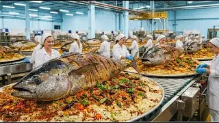 Inside a Tuna Fish Biryani Factory | From Fresh Catch to Meal (Full Process)