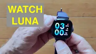 Смарт-часы Xiaomi UDFiNE Watch Luna с поддержкой Bluetooth и звонков, защитой от воды и пыли IP68...