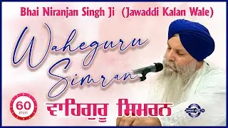 1 hour | Waheguru Simran | Naam Simran | Vaheguru Jaap | Bhai Niranjan Singh Ji  Jawaddi Kalan Wale