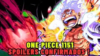 SPOILERS CONFIRMADOS ONE PIECE 1151 ! LUFFY VS GUNKO IMU ! LOKI A LA BATALLA !!