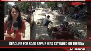 Work or leave: BMC Chief to contractors on road repair  - The News