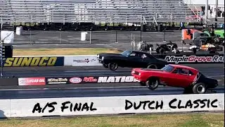 A/S Class Final at 2025 Dutch Classic NHRA Stock Maple Grove Raceway