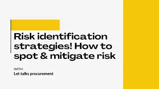 Ep. 104 Risk Identification Strategies: How to Spot and Mitigate Risks Effectively
