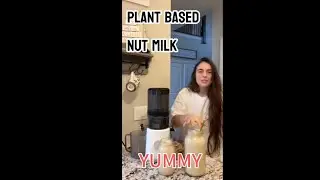 Make some walnut milk with me in my nama juicer