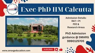 IIM Calcutta Executive PhD Admission 2025  #PhD #phd_management #phd_iim