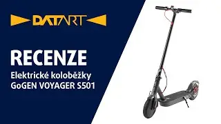 Elektrické koloběžky GoGEN VOYAGER S501 | recenze