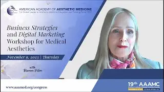 Join Manon Pilon for an Exclusive Pre-Congress Workshop on Business Strategies and Digital Marketing