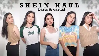 BASIC AND CASUAL FITS FROM SHEIN ~ a haul | Danah Asa&ntilde;a (Philippines)