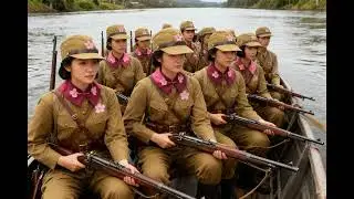 Pacific Theatre WW2. 👩🏻 Imperial Japanese female soldiers 🇯🇵 and Sakura of woman army 🌸 (Part 2).