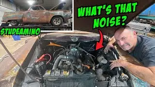 Диагностика шума двигателя и достижение прогресса в работе над Studebaker Ute, он же Studeamino!