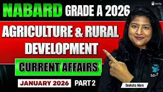 ARD Current Affairs For NABARD Grade A 2026 | NABARD Grade A ARD General Awareness Preparation 2026