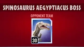 Spinosaurus Aegyptiacus Omega Raid Boss!!!