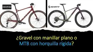 Scott Scale Gravel vs Marin DSX: MTB vs Gravel with flat handlebars and no front suspension