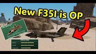 New F-35I is Kinda OP... War Tycoon (gameplay video)