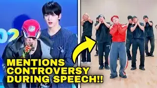 TXT Yeonjun addresses GGUM controversy drying his speech at the Hanteo Music Awards #kpop