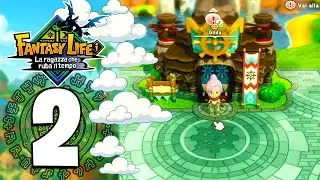 🔴COSTRUISCO la NUOVA PIAZZA della MIA ISOLA su FANTASY LIFE la ragazza che ruba il tempo EP.02