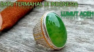 Batu akik termahal di Indonesia | lumut Aceh