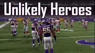 Madden 12 - The Unlikely Heroes - Online Ranked Match (Minnesota Vikings vs New York Giants)