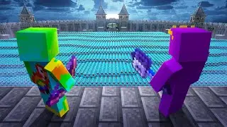 2 Minecraft Pros VS 1000 Hunters