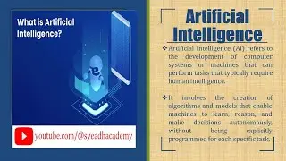 What is Artificial Intelligence?