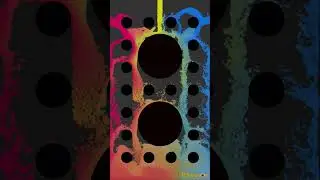 Fluid Simulation - Color Mixing Liquids #asmr #simulation #fluidart #shorts
