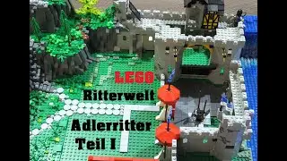 Lego Ritterwelt Teil 32 - Adlerritter I - Der Vorplatz  [Lego Black Falcon)]