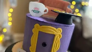 How to get sharp edges on buttercream cake