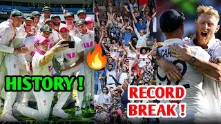 Ashes Create A HISTORY 🔥 Aus Vs Eng Record Broken Series 🏆 || Cricket Update