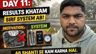 Day 11 Weight Loss Journey | Discipline Over Motivation | Real Fat Loss in India